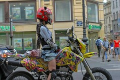 Байкерша