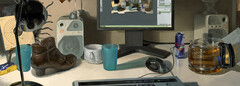My desk